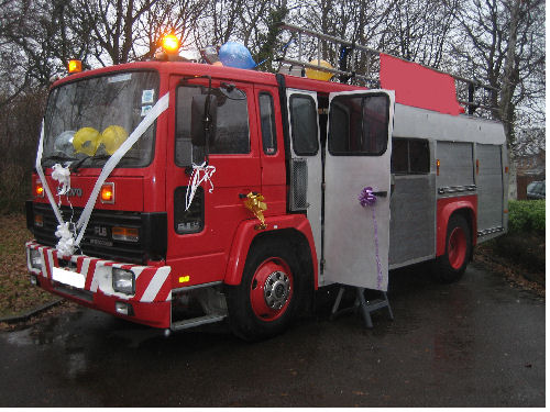 Limo Hire Fire Engine In Service