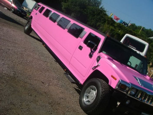Limo Hire Scotland Pink Limousine Hire