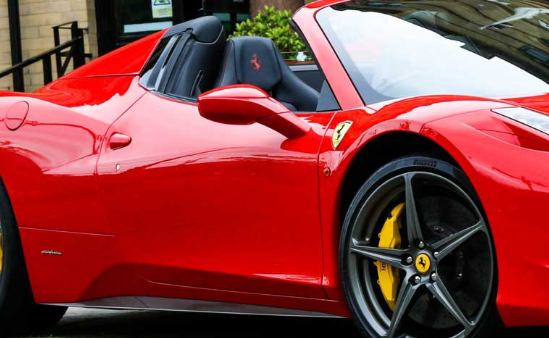 Ferrari 458 Italia Spyder Wedding Car Hire London