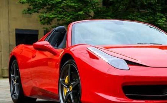 Ferrari 458 Italia Spyder Wedding Car Hire London