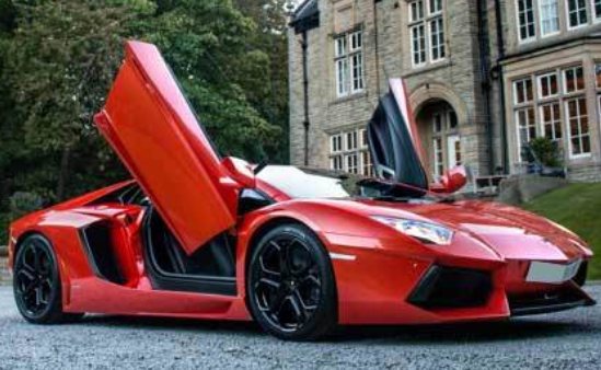 Lamborghini Aventador S Coupe Sports Car Hire London