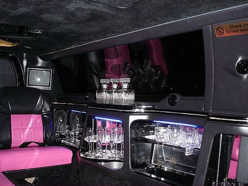 Pink hummer limo hire London