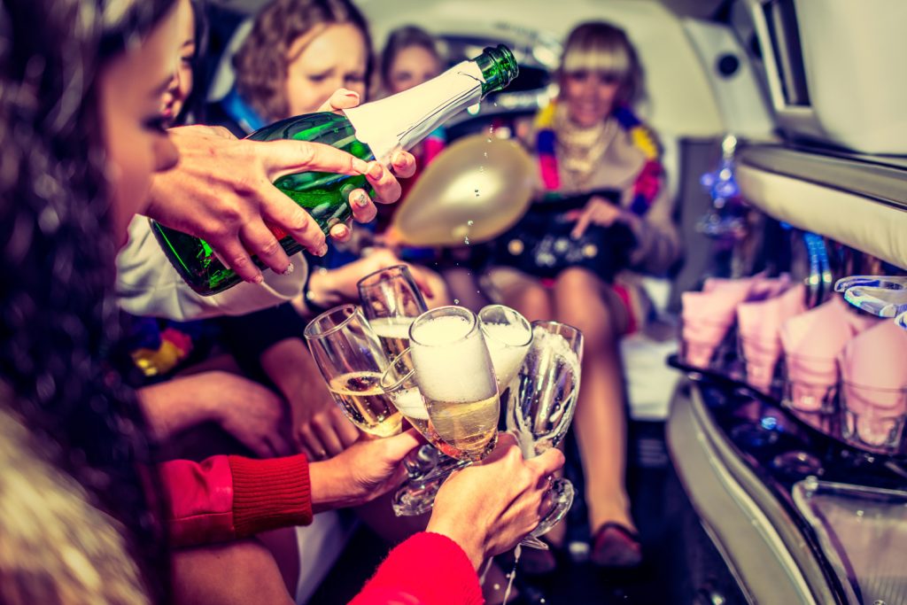 hen night limo hire