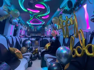 party bus interior decor 2