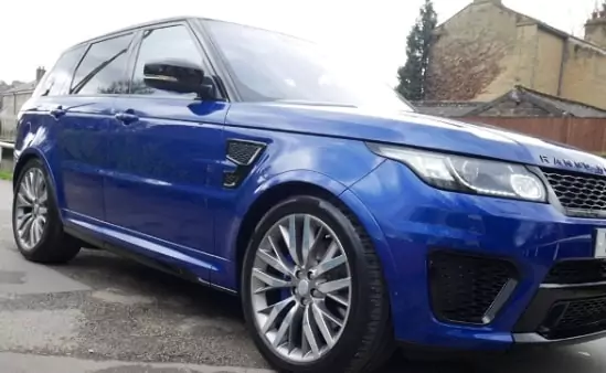 Range Rover Sport SVR Wedding Car Hire London