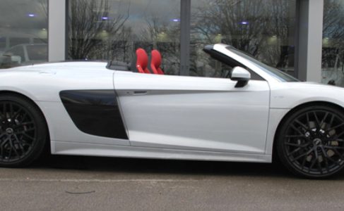 Audi R8 Spyder Car Hire London.