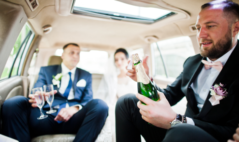 Best Man limo hire